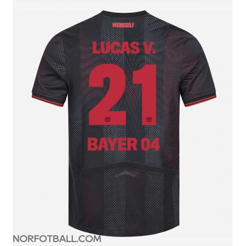 Billige Fotballdrakt Bayer Leverkusen Lucas Vazquez #21 Replika Hjemmedrakt 2025-26 Kortermet Billige Fotballdrakt Bayer Leverkusen Lucas Vazquez #21 Replika Hjemmedrakt 2025-26 Kortermet
